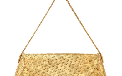 Gold and Diamond Evening Bag, France, Van Cleef & Arpels