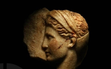 Greek Marble Head of Aphrodite