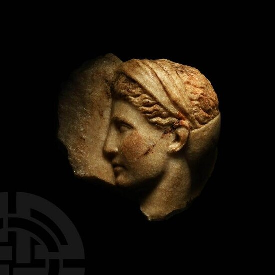 Greek Marble Head of Aphrodite