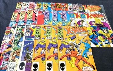 Group Lot Vintage Marvel Comics X-Men & Others