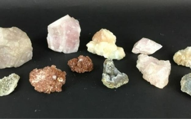 Grouping of Quartz & Other Minerals