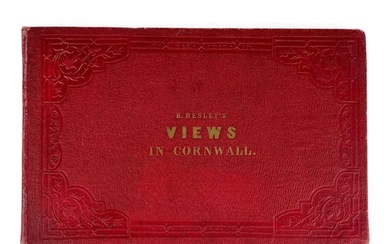 H. Besley's Views in Cornwall twenty three engraved plates w...