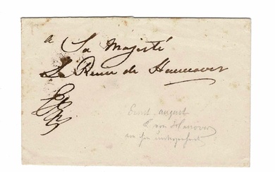 HISTORY - ERNST-AUGUST I (1771 - 1851) - Document signed