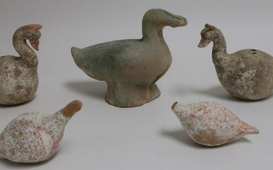 Han Dynasty Duck and Bird Forms