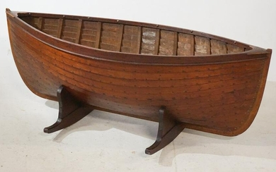 Hand Made Canoe Centerpiece or Child's Bed
