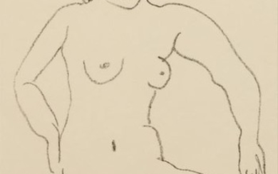 Henri Matisse, Nu assis, chevelure clair (Pl.31)