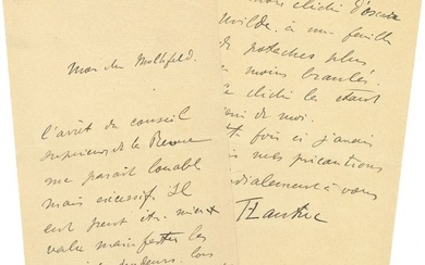 Henri de Toulouse-Lautrec (1864-1901). L.A.S., [juin 1895], à...