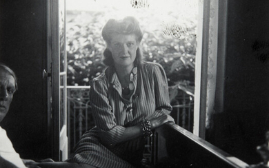 Henriette Theodora Markovitch, dite Dora MAAR 1907 - 1997 Mary Callery et Pablo Picasso - Antibes, août 1939