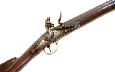 India pattern flintlock .750 Brown Bess musket and bayonet