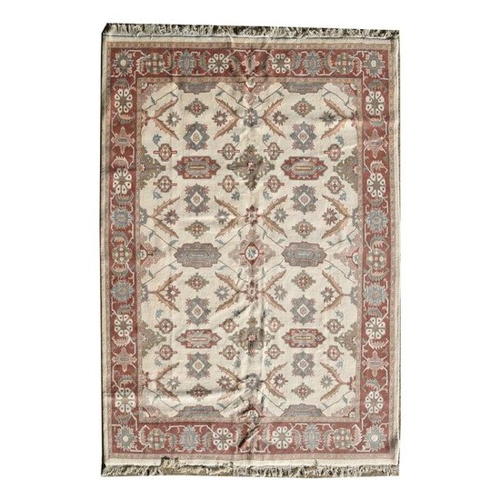 Indian Mahal Style Wool Carpet.