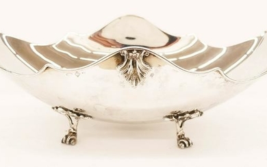 Italian Argento 800 Silver Footed Center Bowl