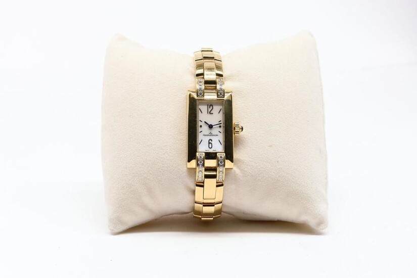 JEAGER LE COULTRE, geelgoud horloge