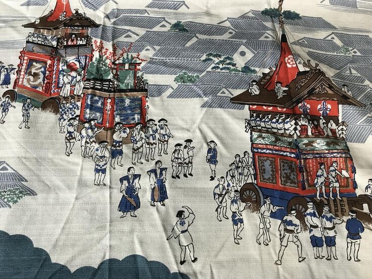 Japanese Hand Painted Textile art