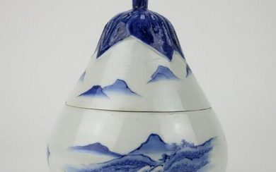 Japanese Porcelain Tea Caddy