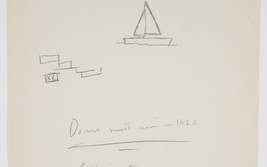 John F. Kennedy Signed Note and Doodle on Letterhead