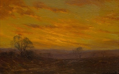 Julian Onderdonk, "Golden Evening, S. W. Texas"