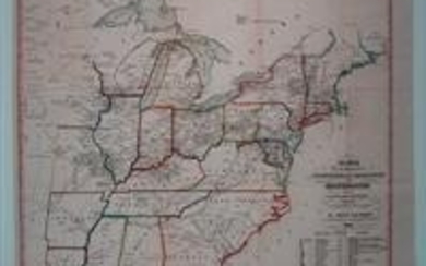 Karte der Katholischen Dioecesen und der end Missionen in Nordamerika nach den neuesten geographischen Angaben