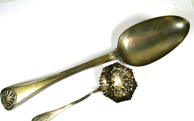 Large Early Victorian Desert Spoon. Hallmarked for London 18...