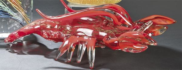 Lobster in Murano glass