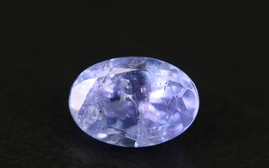 Loose 0.89 CT Oval Faceted Tanzanite