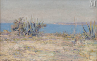 Louis Auguste GIRARDOT (Loulans-les-Forges 1856 - 1933) La baie de...