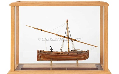 [M] A 1:48 STATIC DISPLAY MODEL FOR AN ARMED PINNACE OF CIRCA 1803