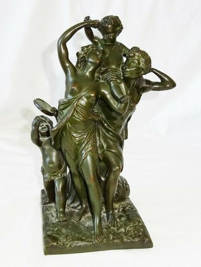 M Clodion: French Bronze Sculpture AllÃ©gorie de