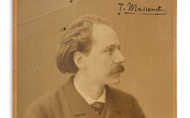 MASSENET Jules (1842-1912) compositeur.