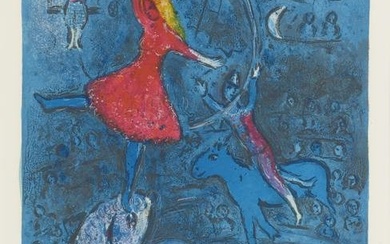 Marc Chagall (1887-1985); One Plate, from Le Cirque;