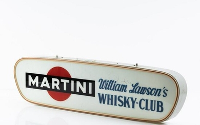 Martini & Rossi, Illuminated advertising 'Martini'