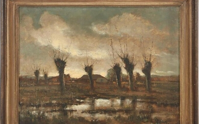 Martinus Johannes Bies (1894-1975) , Brabant landscape