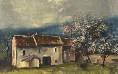 Maurice de Vlaminck (1876-1958), Maison dans un paysage