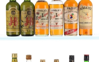 Mixed Case of Whisky - 1940's-1970's
