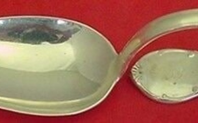 Modern Victorian by Lunt Sterling Silver Baby Spoon Bent Handle Custom 3 1/8"