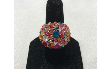 Multi-colored Crystals Circus Ring