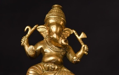 Old Indian Ganesh Statue.