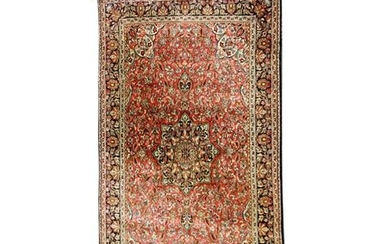 Orientteppich aus Seide. GHOM/PERSIEN, 20. Jh., 160x104 cm