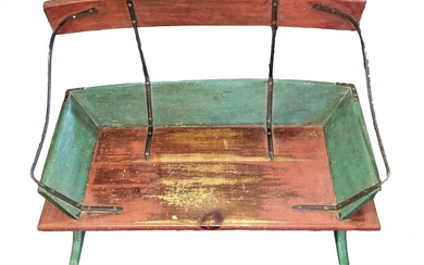 Painted Buggy Seat