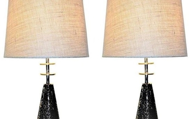 Pair of French Contemporary Modern Table Lamps