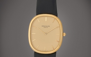 Patek Philippe Golden Ellipse, Reference 3738/100 | A yellow gold wristwatch | Circa 1991