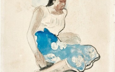 Paul Gauguin, Tahitienne assise