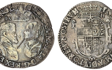 Philip and Mary (1554-1558), Shilling, 1554, Tower