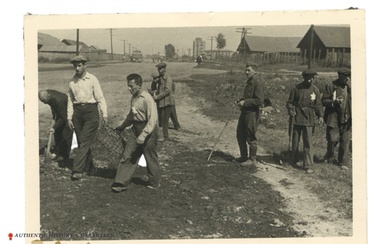 Photo Depicting Some Jews at Work in Poland Probably in...