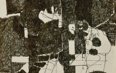 Piero Ruggeri (1930 - 2009) SANS TITRE, 1978 dessin à l'encre sur papier, 28x22 cm...