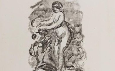 Pierre-Auguste Renoir (1841-1919) Femme au Cap de