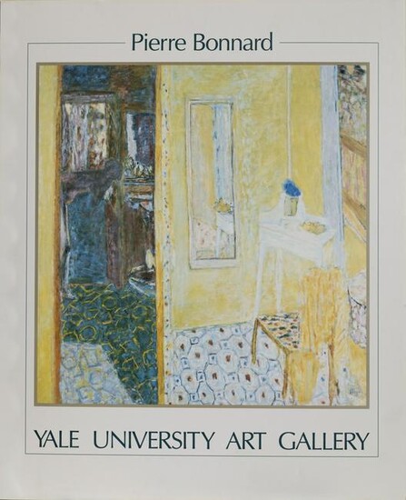 Pierre Bonnard, Interior at le Cannet, Poster on
