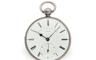 Pocket watch: interesting English pocket watch, Frodsham London, 1843