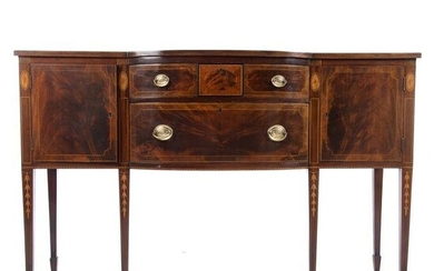Potthast Br14s Federal Style Inlaid Sideboard