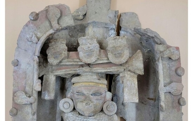 Pre Colombian Pottery Figure "INCENSARIO"
