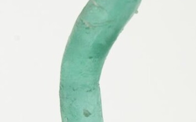 Randy Polumbo Green Glass Penis Sculpture